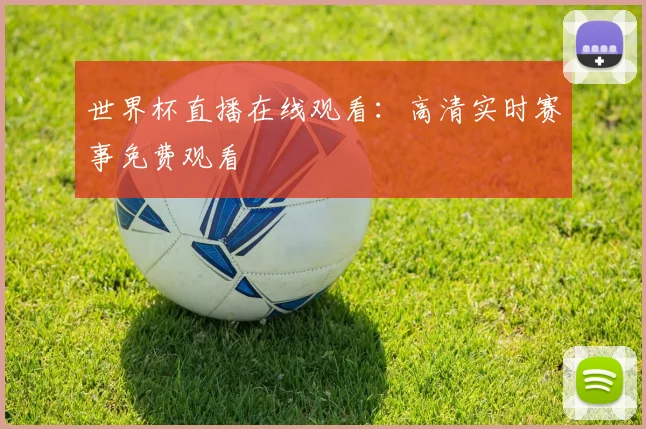 世界杯直播在线观看：高清实时赛事免费观看